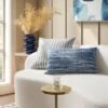 Oversized Lumbar Woven Pillow Blue - Threshold™ -Best Home Decoration GUEST 068db1af c821 4587 a7cb 1601b2054f2e