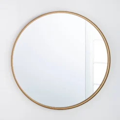 34" Round Decorative Wall Mirror - Threshold™ Designed With Studio McGee -Best Home Decoration GUEST 0863c0f7 0d4c 4204 bff4 0d1b76d9bba5