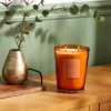 Colored Vase Glass With Dustcover Mandarin & Guava Candle Orange - Threshold™ -Best Home Decoration GUEST 0c8644d0 0d83 4c66 98b9 c674ddda23a7