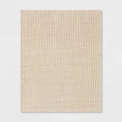 Chunky Knit Reversible Throw Blanket - Threshold™ -Best Home Decoration GUEST 1154daf9 62d5 444e 814e df2e0b282f97