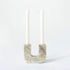 Marble Taper Candle Holder - Threshold™ Designed With Studio McGee -Best Home Decoration GUEST 13ad8d78 5f39 4301 9f09 eb1fc8fda0f5