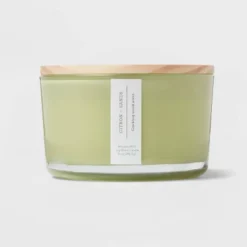 Citron And Sands Candle Green - Threshold™ -Best Home Decoration GUEST 1a4d9481 72eb 44f4 8afa e1c309366d2d