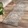 2'x7' Runner Rowland Companion Persian Style Woven Rug Gray - Threshold™ -Best Home Decoration GUEST 1c5f0bd3 b58d 46c3 9ce1 4490097b1c45