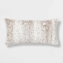 Snow Leopard Ombre Faux Fur Throw Pillow - Threshold™ -Best Home Decoration GUEST 1e817be4 3c62 4c19 a8dd 3d56b4661eb3