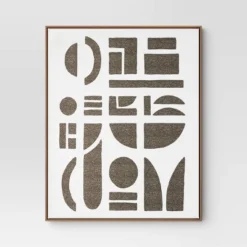 (Set Of 2) 24" X 30" Morphology Framed Wall Canvases Gold - Threshold™ -Best Home Decoration GUEST 1ee8c9f8 655d 4fcd 9f55 dd08e8410dee