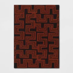Geometric Area Rug Orange/Black - Threshold™ 9 Geometric Area Rug Orange/Black - Threshold™ -Best Home Decoration GUEST 2564fd19 ce22 4854 9b89 93fda9e70286