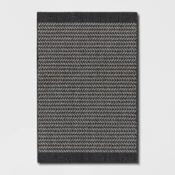 Herringbone Rug Gray - Threshold™ -Best Home Decoration GUEST 2612de82 8c72 4de7 bf5e ef1b717d0fd1