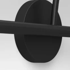 3-Light Industrial Glass Chandelier Matte Black - Threshold™ -Best Home Decoration GUEST 269cd421 0431 4ffe 8ba3 d5444f85e001