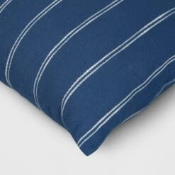 2pk Square Cotton Woven Stripe Throw Pillows Navy/Ivory - Threshold™ -Best Home Decoration GUEST 27c3ddce 6d0d 4acc 971c e2137ebcd1fe
