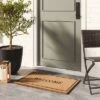 1'11x2'11" 'Welcome' Coir Doormat Black - Threshold™ Designed With Studio McGee -Best Home Decoration GUEST 2abe1867 3c43 49c3 95eb aa48ced33212