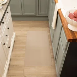 20" X 40" Low Profile Charmed Manor Patterned Polyurethane Kitchen Mat With Foam Rubber Backing - Threshold™ -Best Home Decoration GUEST 2f495e94 6c9c 4e31 8350 58fea6e6b824