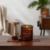 9oz Lidded Glass Jar Crackling Wooden Wick Candle Leather And Embers - Threshold™ -Best Home Decoration GUEST 30af77bf fddd 48f1 aa0b 12ad22b4a67c