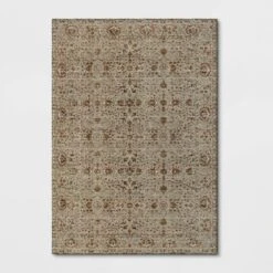 Oakton Jacquard Chenille Area Rug Rust - Threshold™ -Best Home Decoration GUEST 31852194 b585 4a12 ad65 44b8ed2da0c1