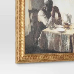 20" X 16" The Thankful Poor By Henry Ossawa Tanner Vintage Framed Wall Cotton Canvas Gold - Threshold™ -Best Home Decoration GUEST 323db025 289f 490e 9753 d74ddd454148