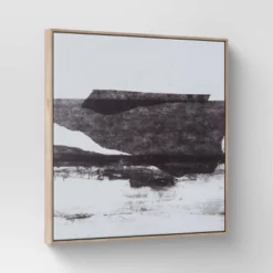 (Set Of 2) 24" X 24" Framed Canvas Black - Threshold™: Modern Style, Digital Abstract Art, Vertical Polystyrene Frame -Best Home Decoration GUEST 3d550068 28a1 4dd8 b1cc 7cbd73f0aa12