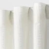 2pk 42"x36" Light Filtering Honeycomb Curtain Tiers White - Threshold™