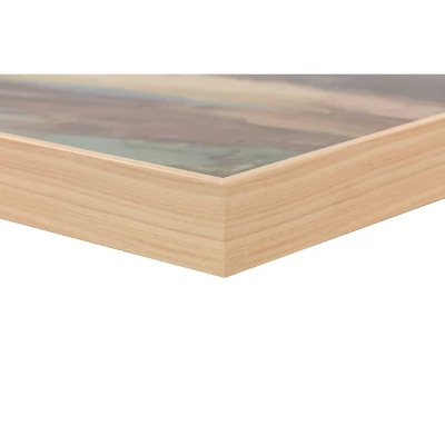 47" X 24" Haze Framed Wall Canvas - Threshold™: Modern Abstract Digital Art, Beige Frame 4 47" X 24" Haze Framed Wall Canvas - Threshold™: Modern Abstract Digital Art, Beige Frame - Image 2