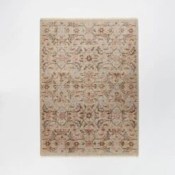 Rockland Hand Knotted Distressed Persian Style Rug Ivory - Threshold™ Designed With Studio McGee -Best Home Decoration GUEST 461c3425 35f3 4272 bdec cfd5c825b076