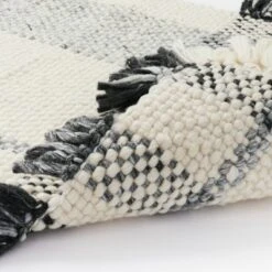 Laurelhurst Indoor/Outdoor Plaid Rug Black/White - Threshold™ Designed With Studio McGee -Best Home Decoration GUEST 47457b71 5c9b 42df 87fc 530893609812