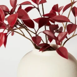 Eucalyptus Leaf Arrangement Burgundy - Threshold™ Designed With Studio McGee -Best Home Decoration GUEST 479b77ea c226 4d31 8e64 cbcd256de175