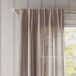 Light Filtering Textural Sheer Curtain Panel Brown - Threshold™ 9 Light Filtering Textural Sheer Curtain Panel Brown - Threshold™ -Best Home Decoration GUEST 483d2f9d 7b05 4216 bc67 c0212c6184ed