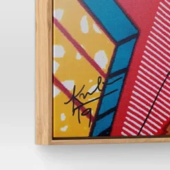 30" X 30" Pattern Portrait By Adekunle Adeleke Framed Wall Canvas - Threshold™ -Best Home Decoration GUEST 49b2e441 5288 474d b0bf 3d184c79c530