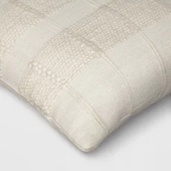 Textural Solid Square Throw Pillow Off-White - Threshold™ -Best Home Decoration GUEST 4d16579b 46b2 433b b8bd 82d8cf5ae1f6