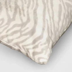 Velvet Jacquard Zebra Lumbar Throw Pillow - Threshold™ -Best Home Decoration GUEST 4e0909c6 5960 4917 9d53 b5ab55a3111d