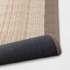 Solid Woven Border Rug - Threshold -Best Home Decoration GUEST 510f3c14 dc8f 4812 ad29 8ed9e0962811