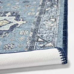 Vintage Persian Medallion Kitchen Rug Blue - Threshold™ -Best Home Decoration GUEST 542826fe 714b 49ea bc14 c43a2adfca20