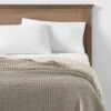 60"x80" Woven Bed Throw Gray - Threshold™ -Best Home Decoration GUEST 5589ac7a 402b 4a8d b19e 67828341895f