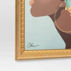 24" X 30" Floral Dream By Nikki Chu Vintage Canvas Board Gold - Threshold™ -Best Home Decoration GUEST 5a042000 aaac 4e72 a3dc a07d331687a2