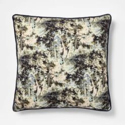 24"x24" Abstract Tree Printed Throw Pillow With Gusset - Threshold™ Designed With Studio McGee -Best Home Decoration GUEST 5d03155f c1cc 435d a38c 8b128e756e0e