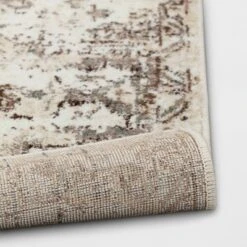 Stanfield Companion Distressed Scroll Area Rug Cream - Threshold™ -Best Home Decoration GUEST 5fab3566 d769 4790 8661 9b3e46e99d1d