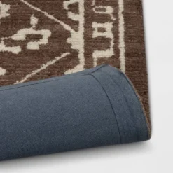 5'x7' Tile Knitted Area Rug Dark Brown - Threshold™ -Best Home Decoration GUEST 6162bc5d 5539 4852 9ffd da66bb236ab0