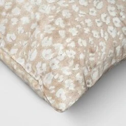 Velvet Jacquard Cheetah Lumbar Throw Pillow Beige - Threshold™ -Best Home Decoration GUEST 631c033c e418 4245 b880 30bc8a3ad03d