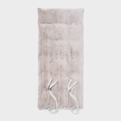 Luxe Channel Faux Fur Lounge Pillow Light Gray - Threshold™ -Best Home Decoration GUEST 6b4540a7 e802 4a72 9e74 ec8cd0ced3ce