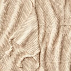 Windowpane Knit Throw Blanket With Tassels - Threshold™ Designed With Studio McGee -Best Home Decoration GUEST 6b631fa5 b3d1 4b55 a2d5 a739a5ee87f0