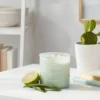 Glass Jar Aloe And Bergamot Candle Green - Threshold™ -Best Home Decoration GUEST 6dff775c d0d0 4a43 ba39 2909d24196ab