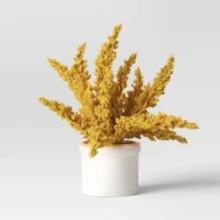 Goldenrod Artificial Plant Arrangement In Ceramic Pot - Threshold™ -Best Home Decoration GUEST 6f7ff42e 4b82 496f aa1d f99e4419731e