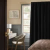 Blackout Henna Window Curtain Panel Black - Threshold™ -Best Home Decoration GUEST 7441a111 7d15 4c35 b105 105e1b43a555