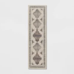 Cromwell Washable Printed Persian Style Rug Tan - Threshold™ -Best Home Decoration GUEST 7572b61d 7e92 4f45 882c 269ed203935b