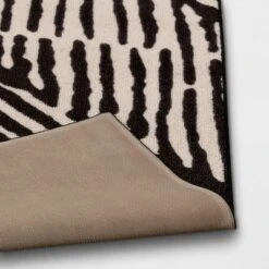 Abstract Lines Rug Black/Tan - Threshold™ -Best Home Decoration GUEST 757eb682 1900 4a81 83c1 dc0e6e4ba4cc