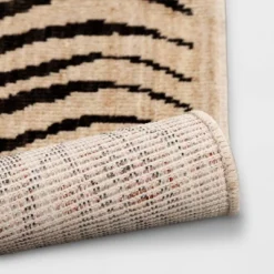Washable Woven Zebra Accent Rug Black/Tan - Threshold™ -Best Home Decoration GUEST 775be3fb 8a31 4aca 85e7 b4e1673b3c76