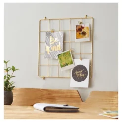 Grid Wall Organizer With Clips - Threshold™ -Best Home Decoration GUEST 783e7325 3532 4929 90f9 5df299014c6d