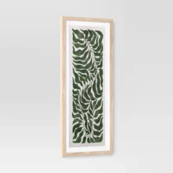 (Set Of 3) 12"x28" Modern Seaweed Framed Arts Naturals - Threshold™ -Best Home Decoration GUEST 78e23ea2 7e02 4d09 8f25 009a89cea3ee