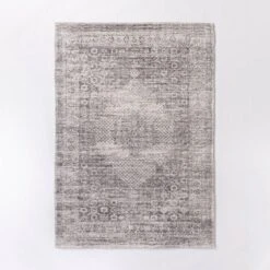 Millcreek Distressed Vintage Persian Rug Charcoal - Threshold™ Designed With Studio Mcgee -Best Home Decoration GUEST 79087f0f 4a1d 417b adaa 7fcf830c55fb