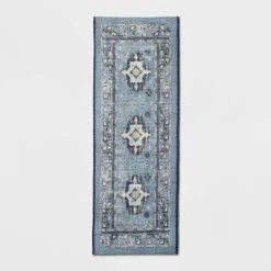 Vintage Persian Medallion Kitchen Rug Blue - Threshold™ -Best Home Decoration GUEST 7bc3d014 f8b0 4975 8eaa eccb8cde3aca