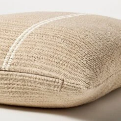 Oversize Embroidered Striped Throw Pillow Cream - Threshold™ Designed With Studio McGee -Best Home Decoration GUEST 7dd145f8 7ecb 4861 8dbf 249739ba392d
