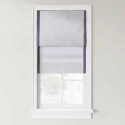 1pc Light Filtering Cordless Linen Blend Roman Window Shade Gray - Threshold™ -Best Home Decoration GUEST 7ef26069 79ec 42d1 b7aa 5f41e81b7ebd